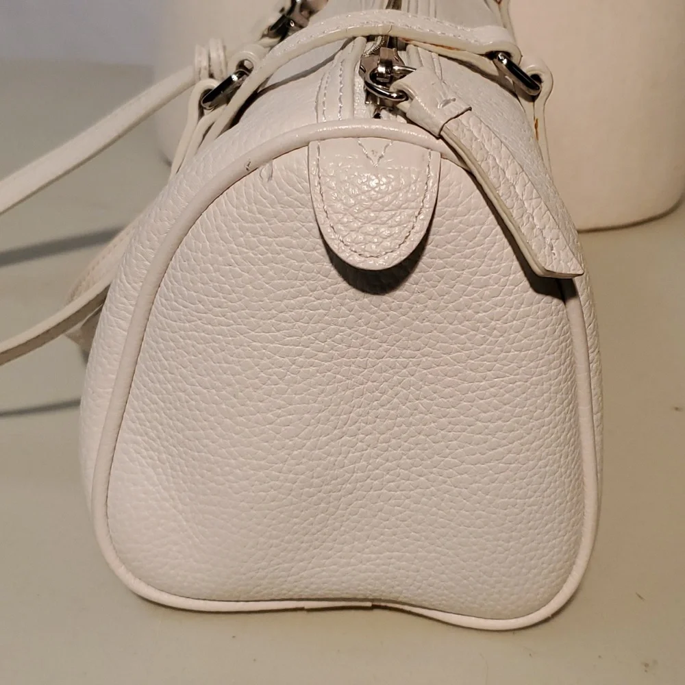 Dooney and Bourke Pebble Leather Barrel Bag (satchel) - Picture 6 of 11
